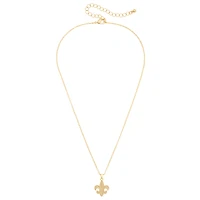 Women's CANVAS Style Louisiana Ragin' Cajuns Gold-Plated Pendant Necklace