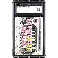 Inter Miami CF 2025 Topps Now MLS The Herons Secure 1st MLS Cup Title in Club History #143 CGC Authenticated 10 Card