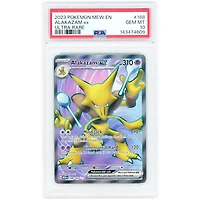 Alakazam EX 2023 Pokemon 151 Ultra Rare #188 PSA Authenticated 10 Card