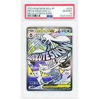 Mega Froslass EX 2025 Pokemon MEGA Dream EX Japanese Mega Attack Rare #224 PSA Authenticated 10 Card