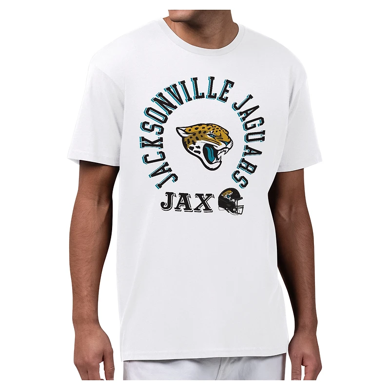Men's Starter White Jacksonville Jaguars All-Around Fan Graphic T-Shirt