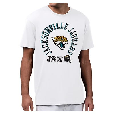 Men's Starter White Jacksonville Jaguars All-Around Fan Graphic T-Shirt