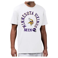 Men's Starter White Minnesota Vikings All-Around Fan Graphic T-Shirt