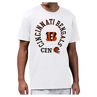 Men's Starter White Cincinnati Bengals All-Around Fan Graphic T-Shirt
