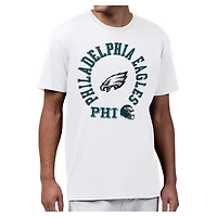 Men's Starter White Philadelphia Eagles All-Around Fan Graphic T-Shirt