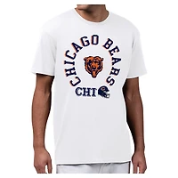 Men's Starter White Chicago Bears All-Around Fan Graphic T-Shirt