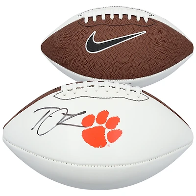 Trevor Lawrence Clemson Tigers Autographed Nike White Panel Football