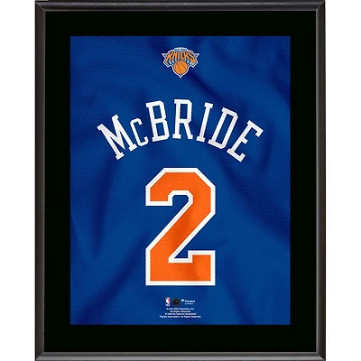 Miles McBride New York Knicks 10.5" x 13" Jersey Number Sublimated Player Plaque