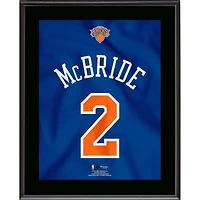 Miles McBride New York Knicks 10.5" x 13" Jersey Number Sublimated Player Plaque