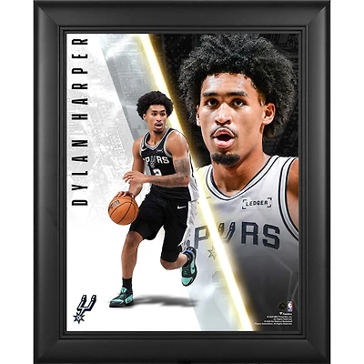 Dylan Harper San Antonio Spurs Framed 13" x 16" Radiance Collage