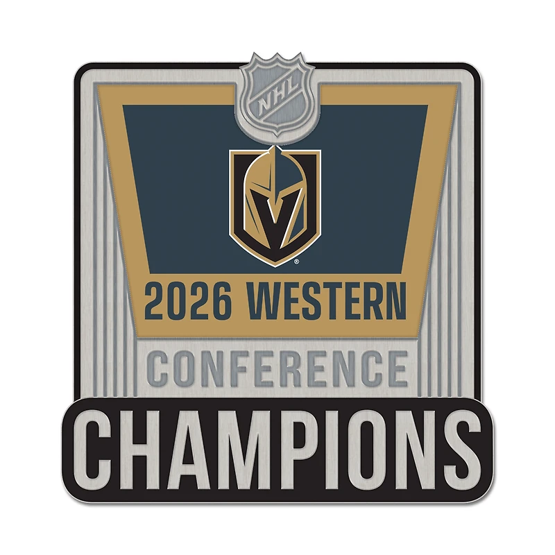 WinCraft Vegas Golden Knights 2026 NHL Western Conference Champions Collector Pin