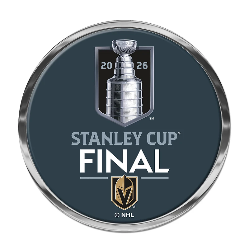 WinCraft Vegas Golden Knights 2026 Stanley Cup Final Domed Auto Emblem