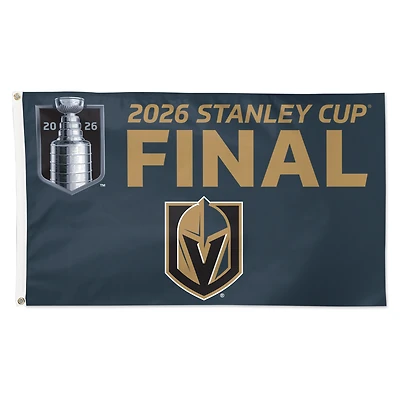 WinCraft Vegas Golden Knights 2026 Stanley Cup Final Single-Sided 3' x 5' Deluxe Flag