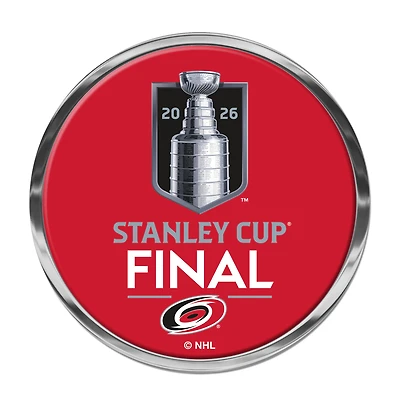 WinCraft Carolina Hurricanes 2026 Stanley Cup Final Domed Auto Emblem