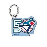 WinCraft Toronto Blue Jays 50th Anniversary Premium Acrylic Key Ring