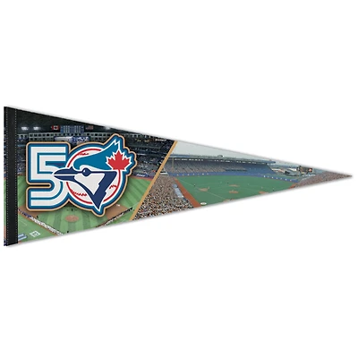 WinCraft Toronto Blue Jays 12" x 30" 50th Season Premium Pennant
