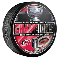 Carolina Hurricanes Inglasco 2026 NHL Eastern Conference Champions Hockey Puck