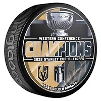 Vegas Golden Knights Inglasco 2026 NHL Western Conference Champions Hockey Puck