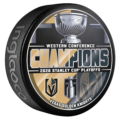 Vegas Golden Knights Inglasco 2026 NHL Western Conference Champions Hockey Puck