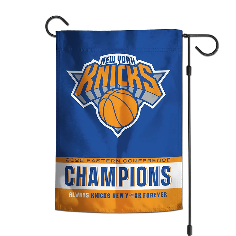 WinCraft New York Knicks 2026 NBA Eastern Conference Champions 12" x 18" Double-Sided Garden Flag