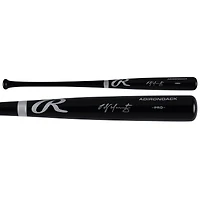 Edgar Martínez Seattle Mariners Autographed Black Rawlings Pro Bat