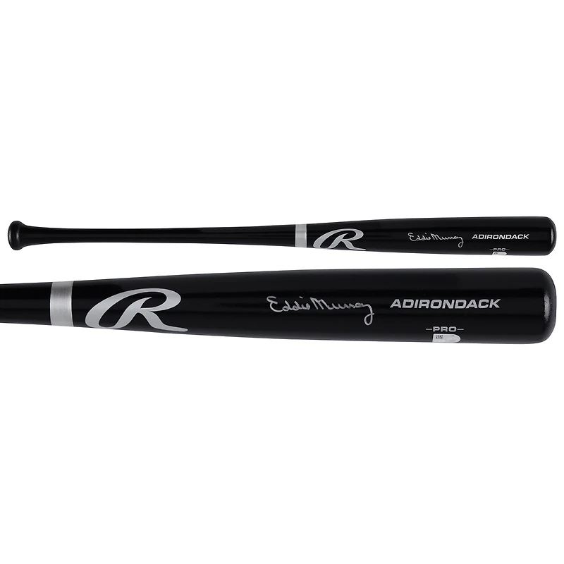 Eddie Murray Baltimore Orioles Autographed Black Rawlings Pro Bat