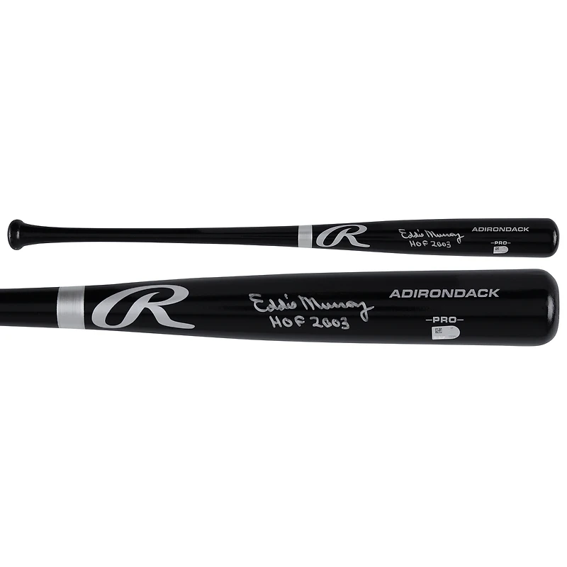 Eddie Murray Baltimore Orioles Autographed Black Rawlings Pro Bat with "HOF 2003" Inscription