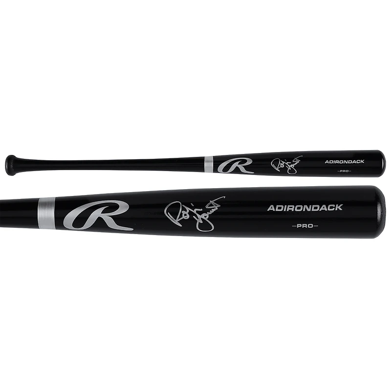 Robin Yount Milwaukee Brewers Autographed Black Rawlings Pro Bat