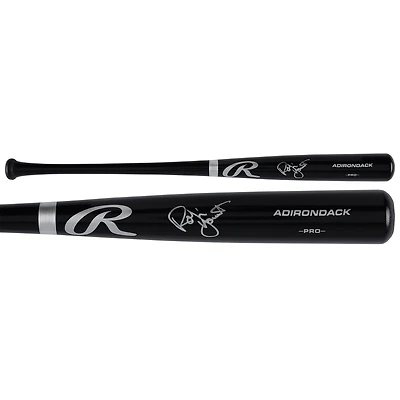 Robin Yount Milwaukee Brewers Autographed Black Rawlings Pro Bat