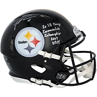 James Harrison Pittsburgh Steelers Autographed Riddell Speed Authentic Helmet with Multiple Inscriptions - Limited Edition of 10