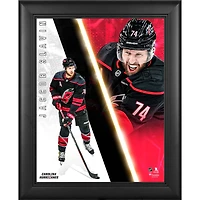 Jaccob Slavin Carolina Hurricanes Framed 13" x 16" Radiance Collage