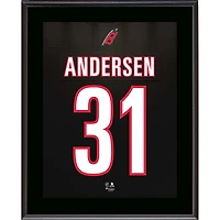 Frederik Andersen Carolina Hurricanes 10.5" x 13" Jersey Number Sublimated Player Plaque