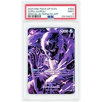 Zoro-Juurou 2025 One Piece Legacy of the Master Special Alternate Art #004 PSA Authenticated 9 Card