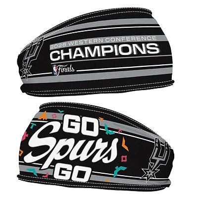 WinCraft San Antonio Spurs 2026 NBA Western Conference Champions Headband