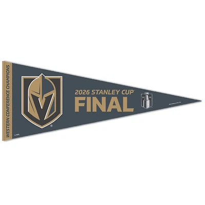 WinCraft Vegas Golden Knights 2026 NHL Western Conference Champions 12" x 30" Premium Pennant