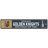 WinCraft Vegas Golden Knights 2026 Stanley Cup Final 3.75'' x 19'' Street Sign