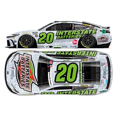 Action Racing Christopher Bell 2026 #20 Interstate Batteries Salutes 1:24 Regular Paint Die-Cast Toyota Camry XSE