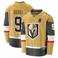 Men's Fanatics Jack Eichel Gold Vegas Golden Knights 2026 Stanley Cup Final Breakaway Jersey