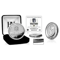 Highland Mint Vegas Golden Knights 2026 NHL Western Conference Champions Silver Coin