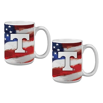 Tennessee Volunteers Two-Pack 15oz. Americana Mug Set