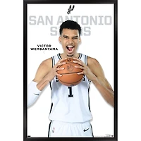 Victor Wembanyama San Antonio Spurs 22.375" x 34" Framed Player Poster