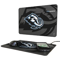Keyscaper Utah Mammoth Tilt 15W Fast Wireless Charger and Mouse Pad