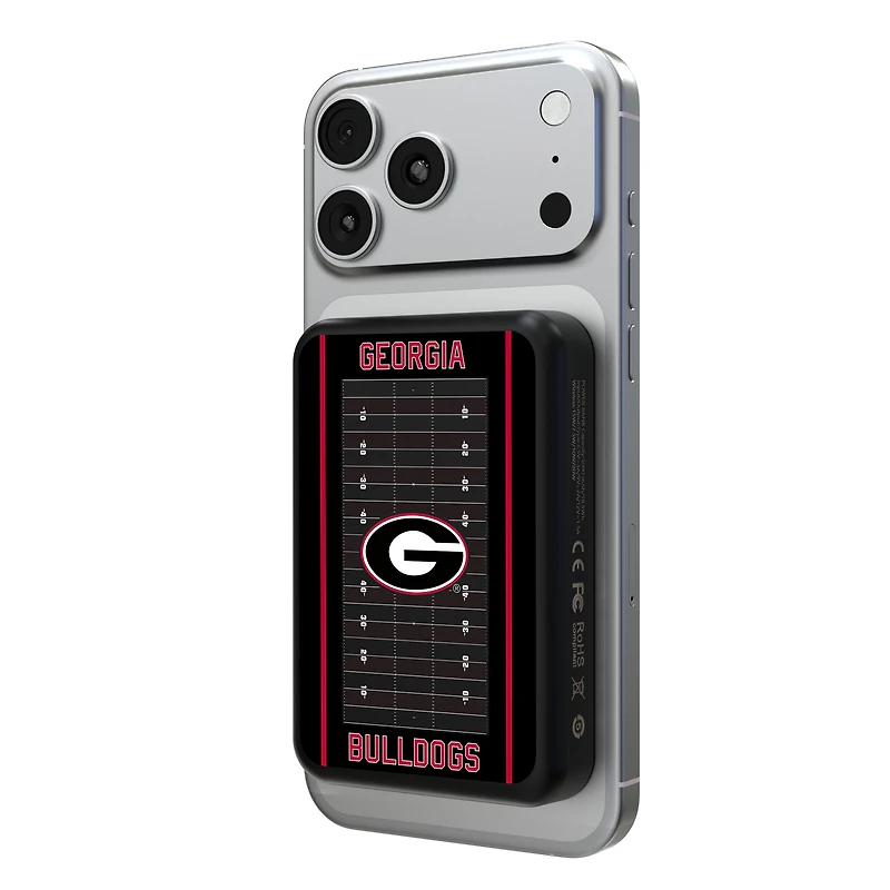 Keyscaper Georgia Bulldogs Wireless Magnetic Power Bank