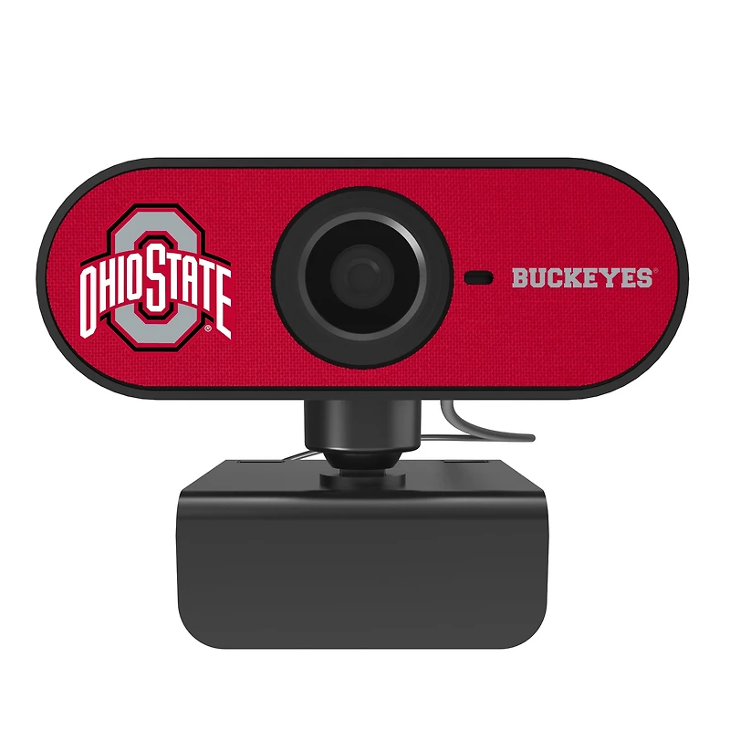 Keyscaper Ohio State Buckeyes Solid Full HD USB Webcam