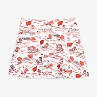 Women's Smith & Quinn White Wisconsin Badgers Toile Molly Skort