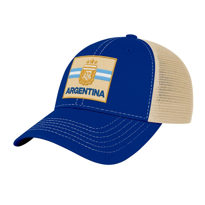 Men's 1863FC Royal Argentina National Team Wordmark Patch Off Road Adjustable Hat