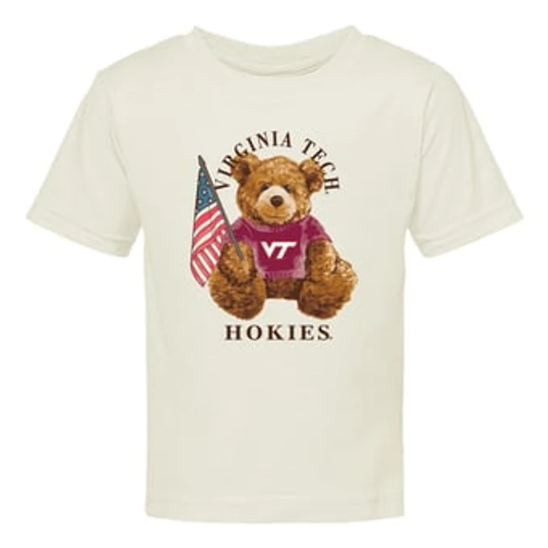 Infant  Cream Virginia Tech Hokies All-American Teddi T-Shirt