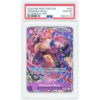 Vinsmoke Reiju 2026 One Piece Heroines Edition Alternate Art #031 PSA Authenticated 10 Card
