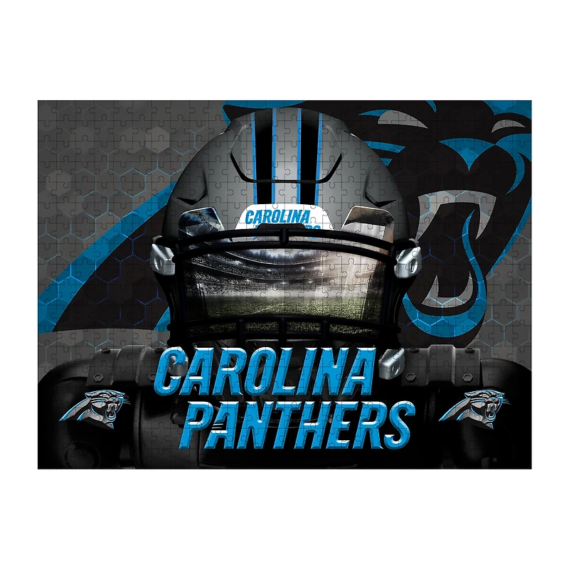 Carolina Panthers 18" x 24" 3D Facemask Puzzle