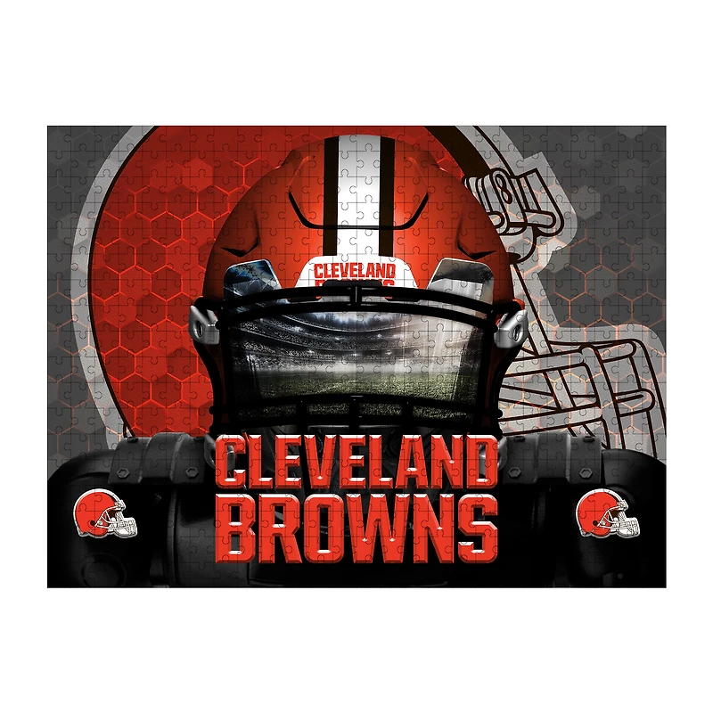 Cleveland Browns 18" x 24" 3D Facemask Puzzle